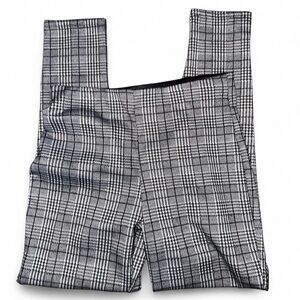 Plaid Skinny Pants for Women